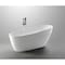Anzzi Trend 5.58 ft. Freestanding Bathtub in White FT-AZ093 - alternate 6